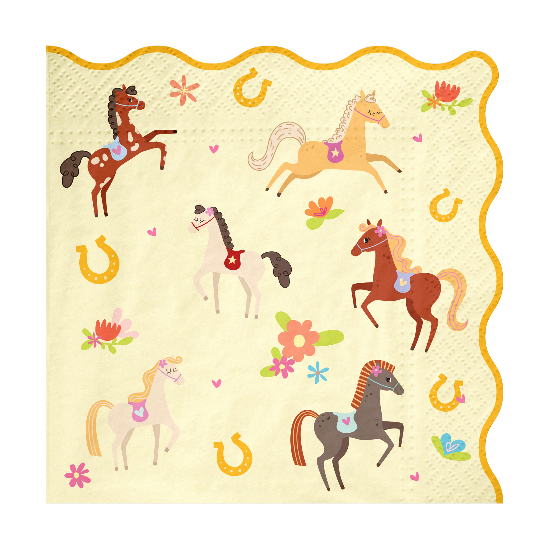 Servítky s motívom koní 10 ks