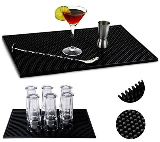 Odkvapkávacia podložka 30x45cm čierna