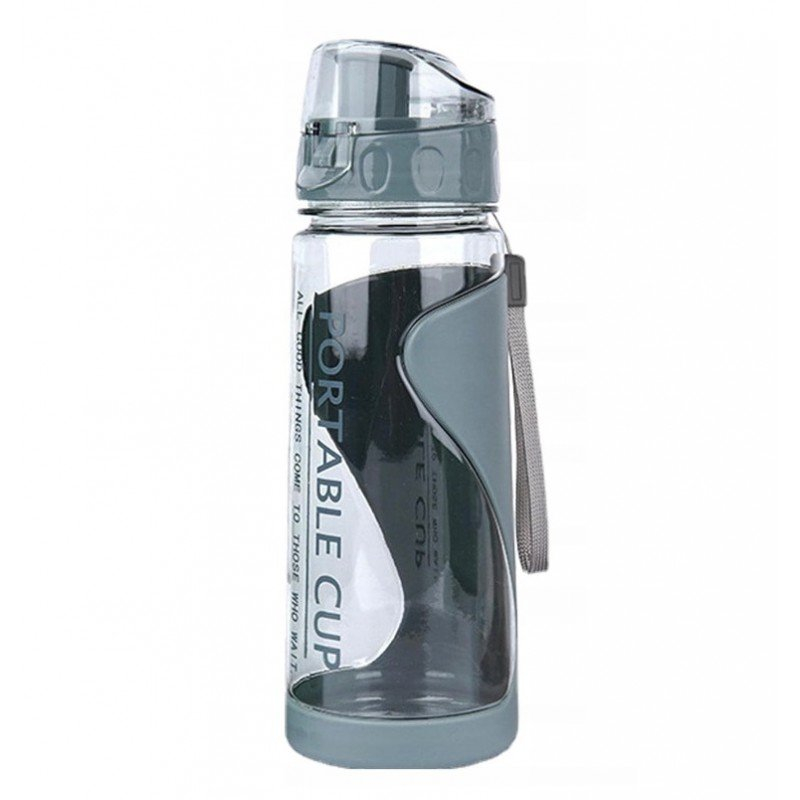 Športová fľaša na vodu 600 ml - modrá