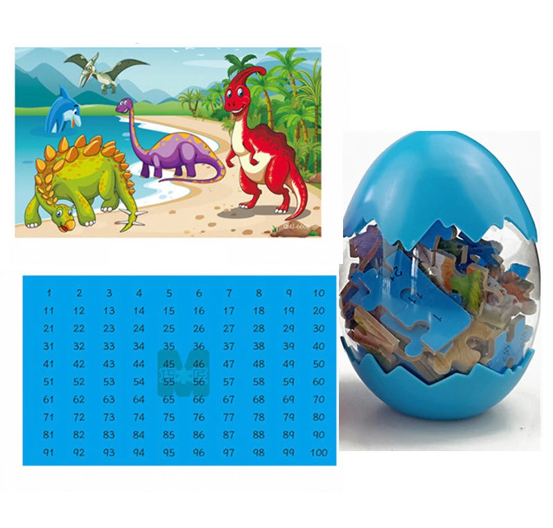 Puzzle Dinosaury